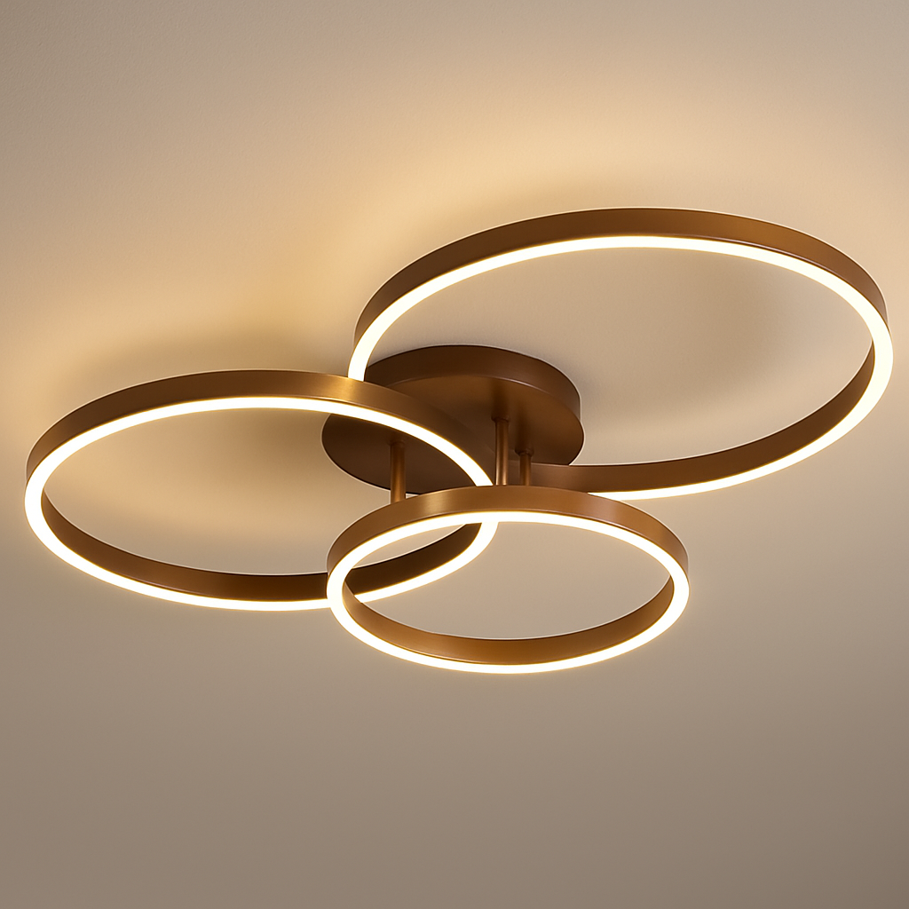 Éclipse – Modern Multi-Circle Ceiling Light