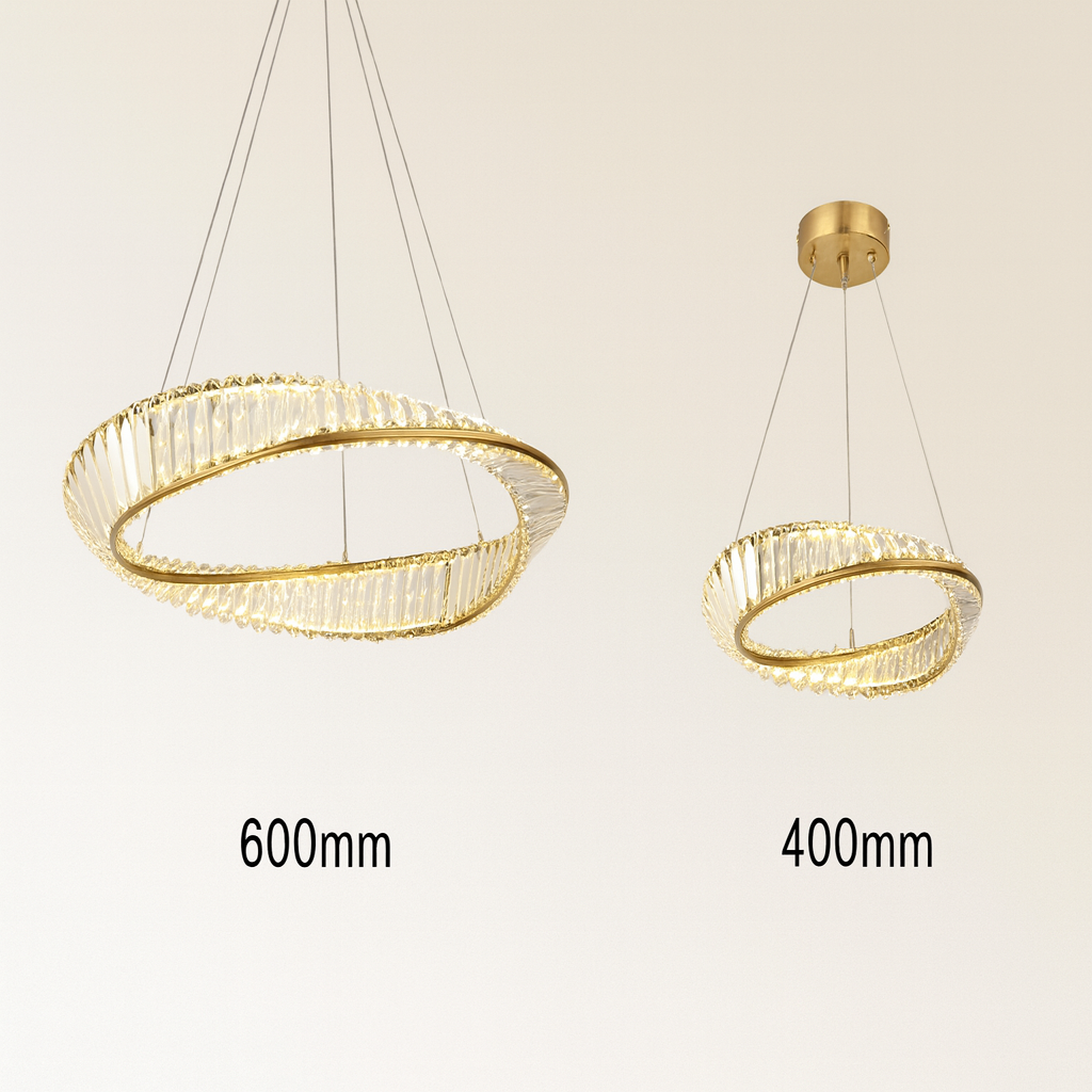 Lumière – Elegant LED Ring Chandelier