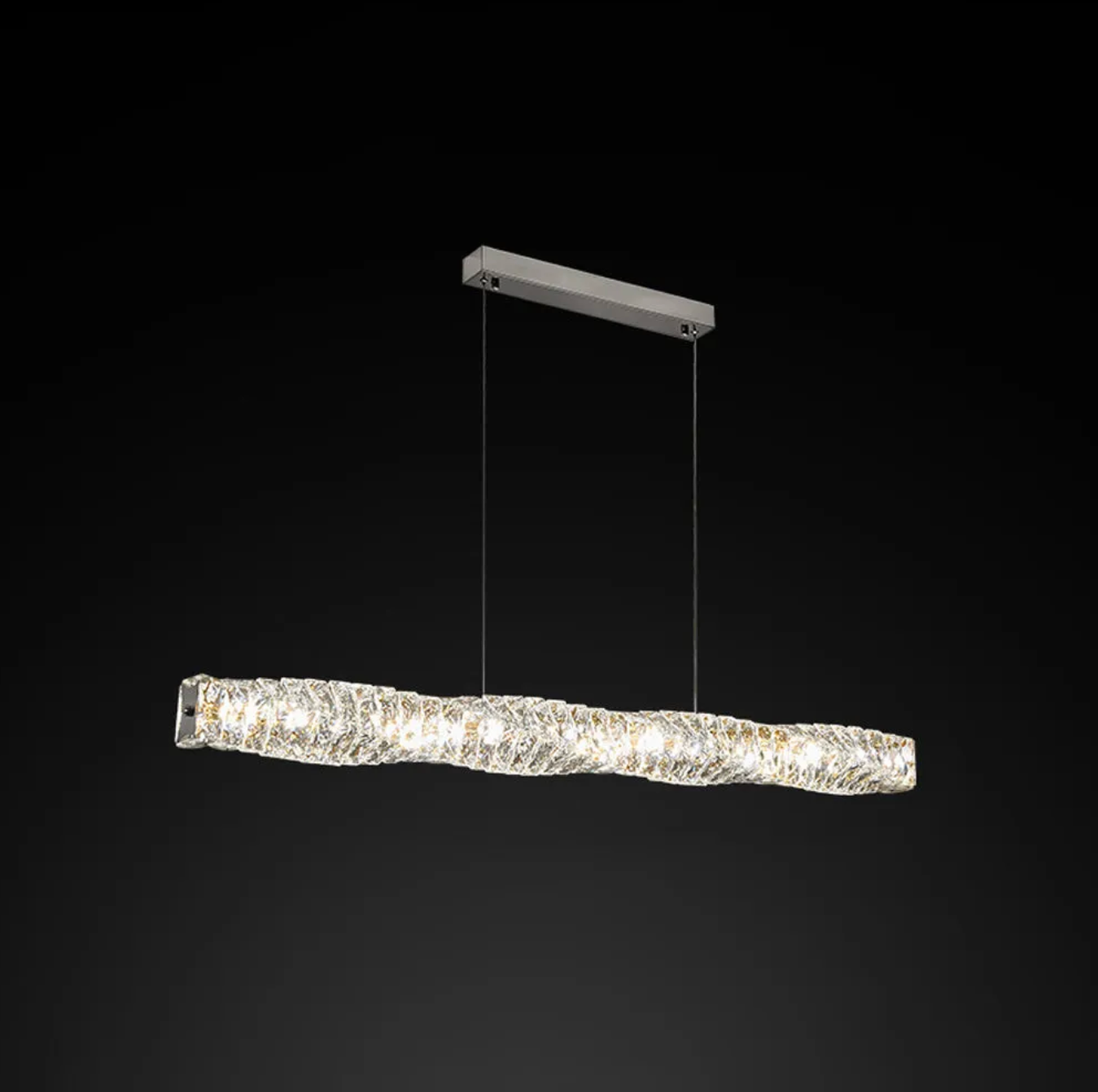 Élancé – Italian Minimalist Crystal Chandelier