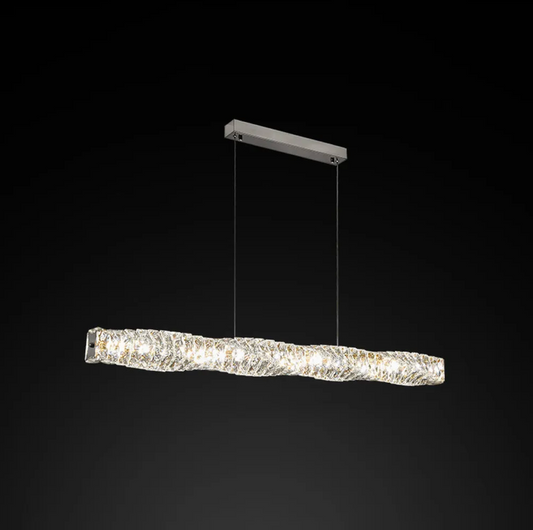 Élancé – Italian Minimalist Crystal Chandelier
