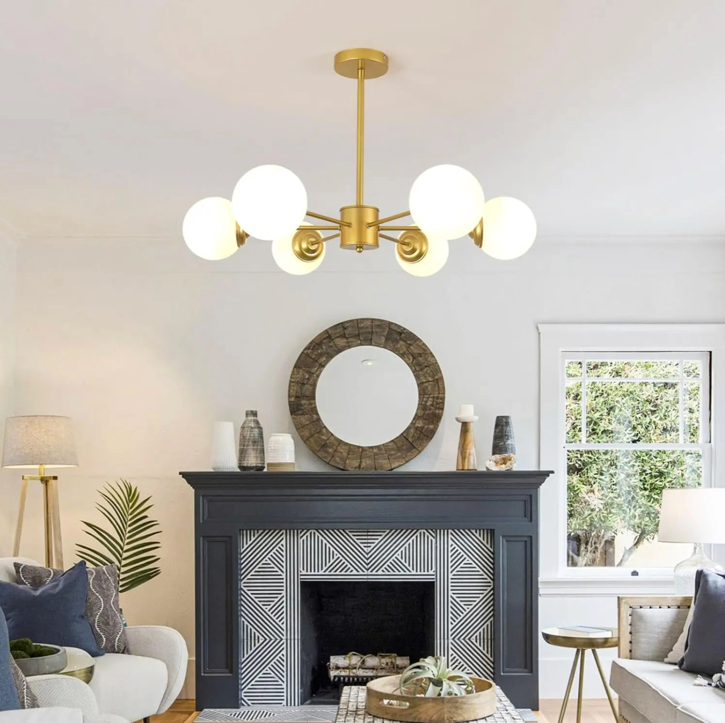 Étoile – Modern Gold Sputnik Chandelier