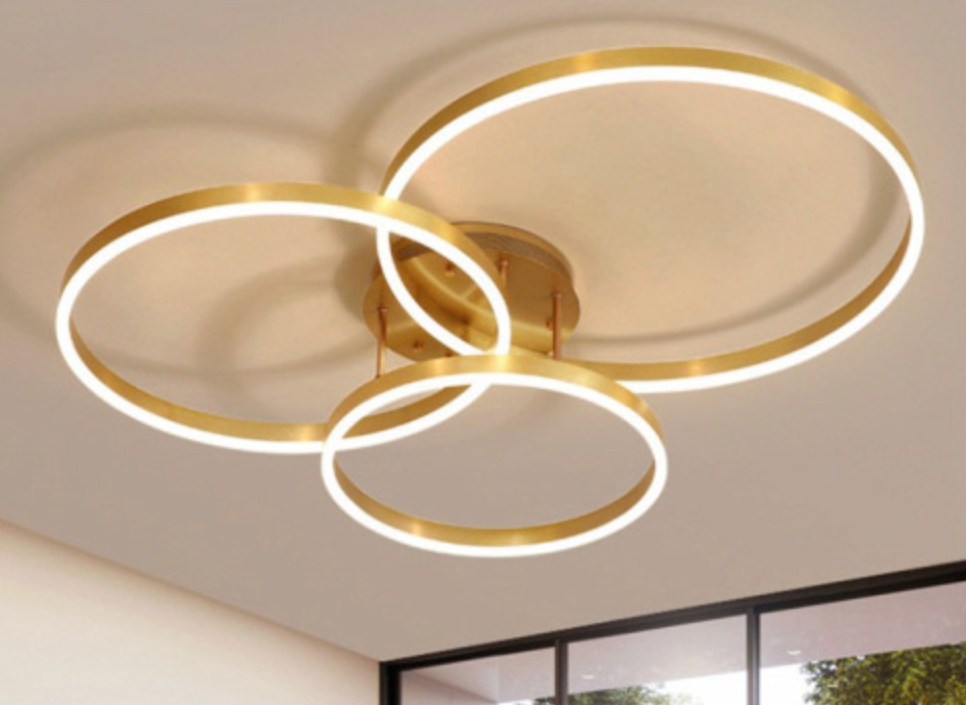 Éclipse – Modern Multi-Circle Ceiling Light