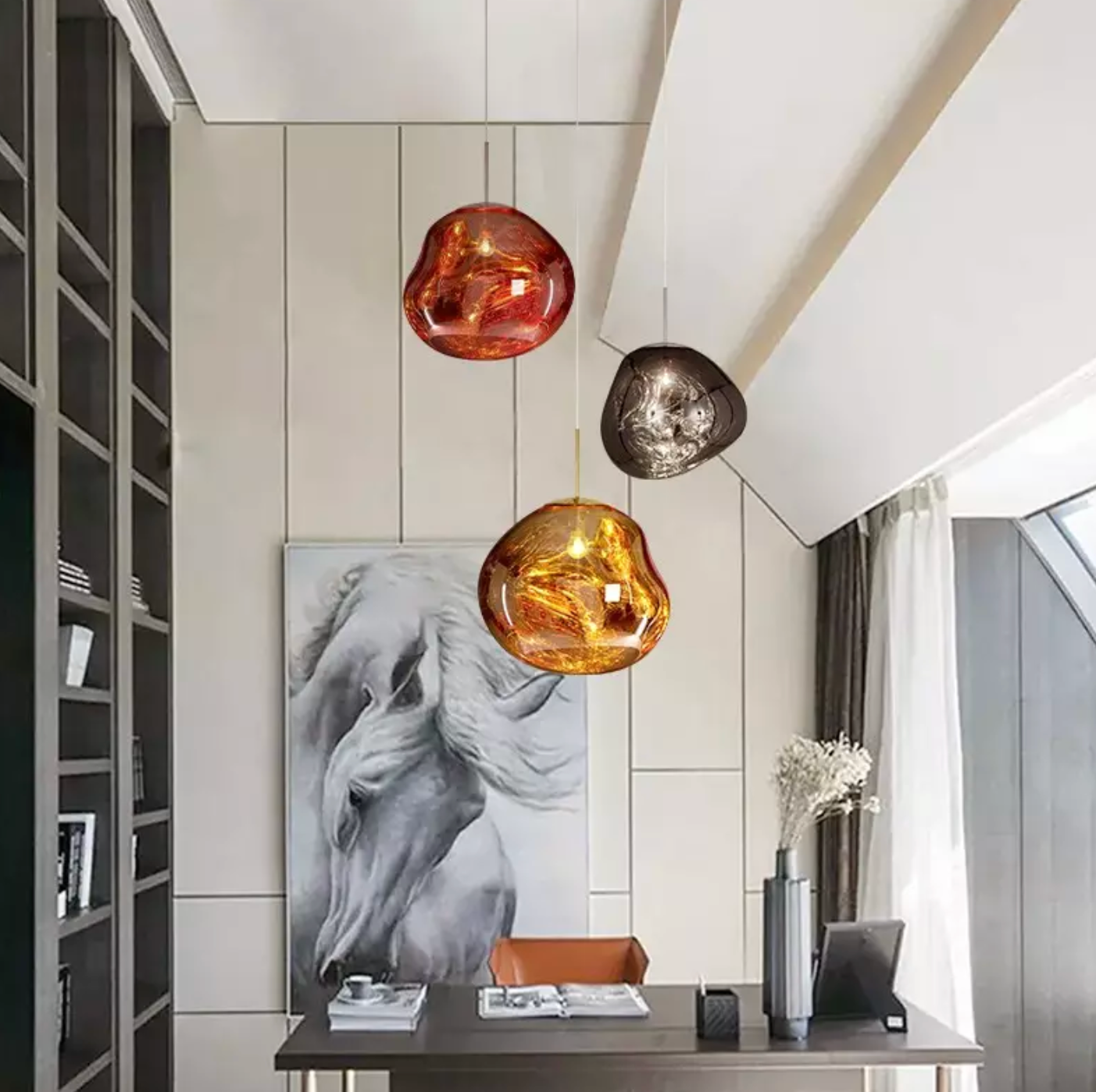 Volcaniqué – Lava-Inspired Chandelier