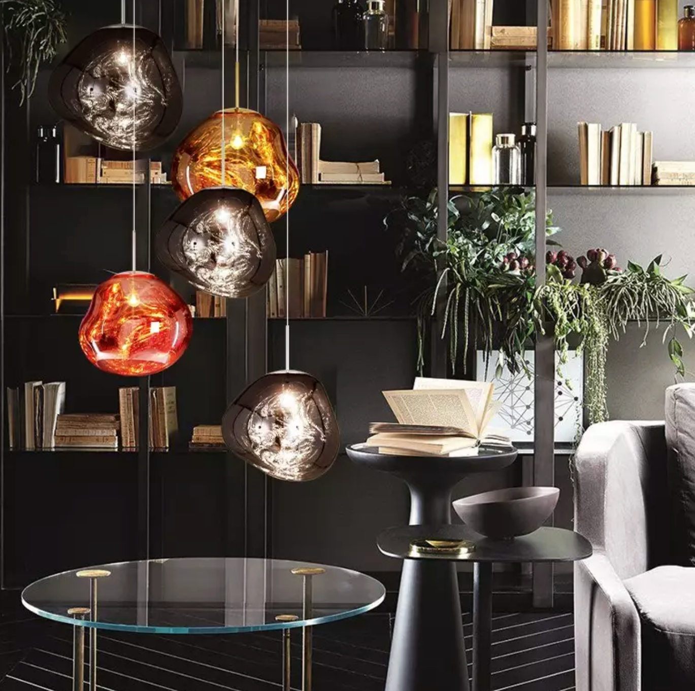 Volcaniqué – Lava-Inspired Chandelier